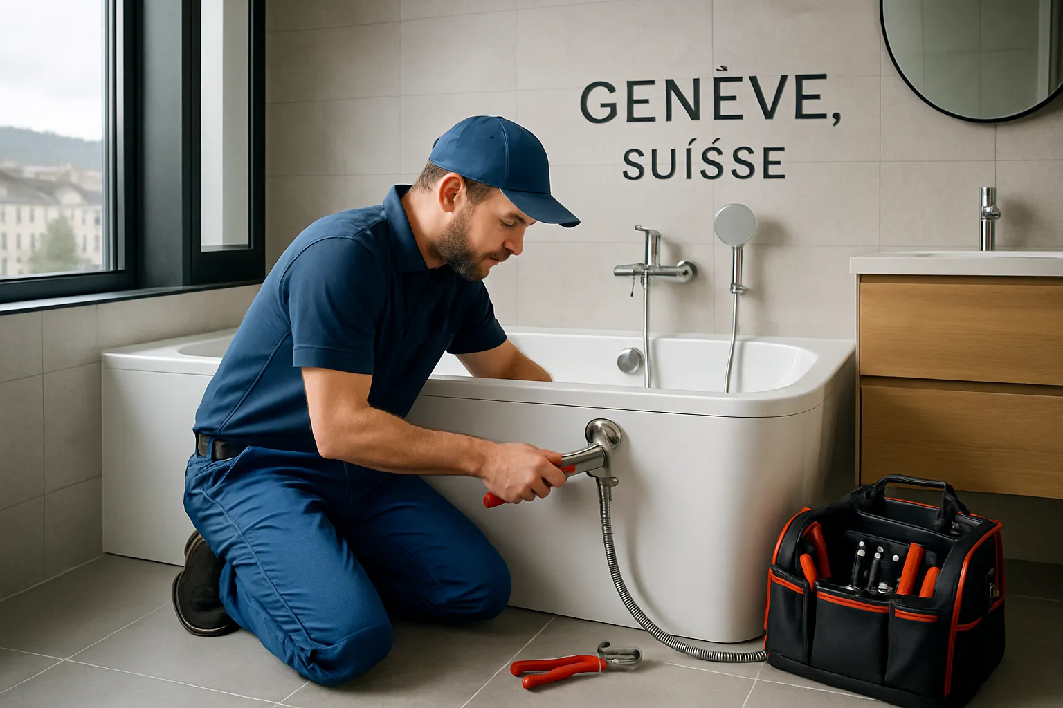 Douche réparée, tranquillité assurée