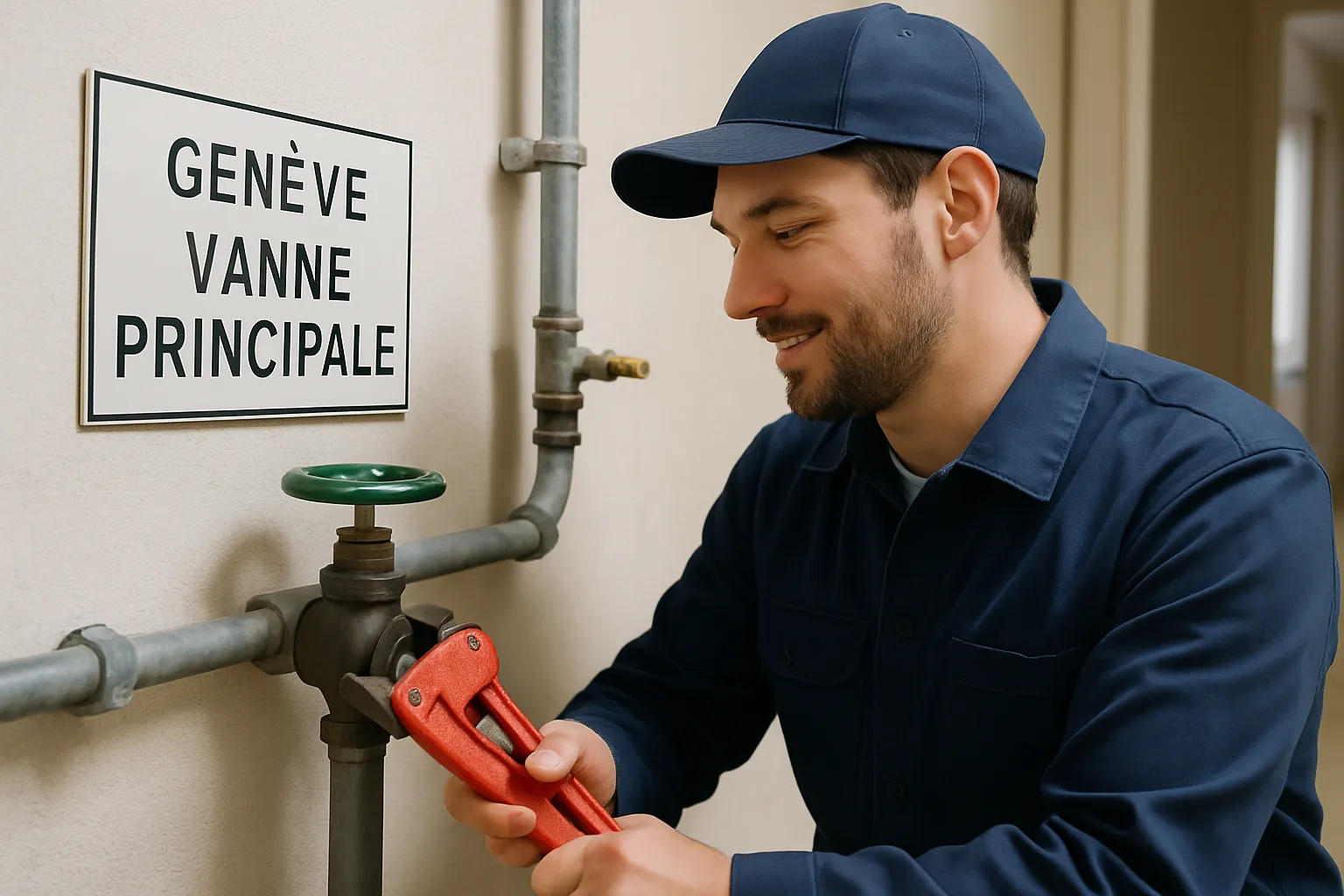 Fuite réparée rapidement